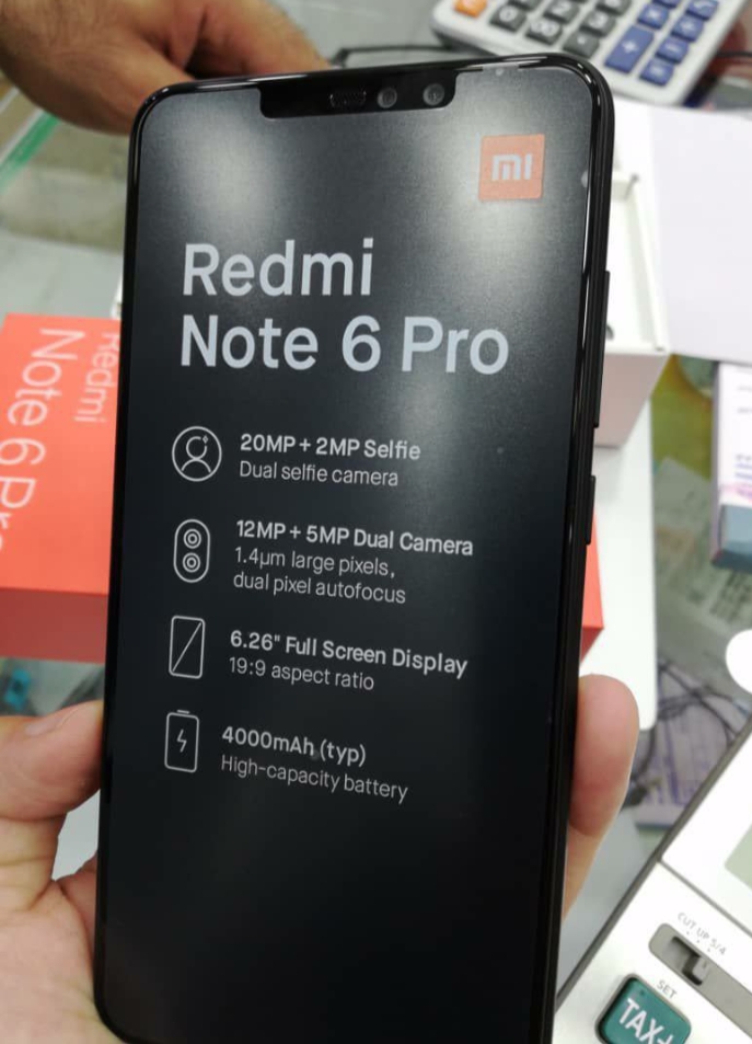 Xiaomi Note 6 Pro 64 Gb