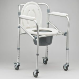 Commode Toilet Seat ( With Wheels )
