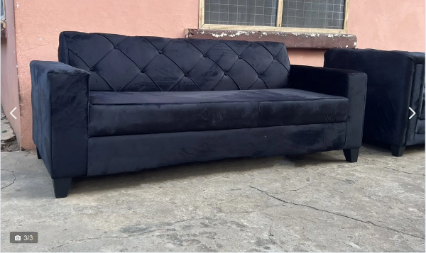 Black 3in1 Furniture/ Sofa