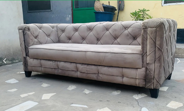 3in1 Sofa Velvet Brown